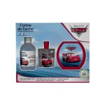 Coffret cars enfant eau de toilette et gel douche 3 en 1 avec bo�te � go�ter multicolore
