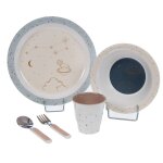 Coffret d�jeuner 5 marcel bleu