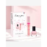 Coffret duo gloss et vernis rose poudr�
