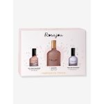 Coffret eau de toilette + 2 vernis rose