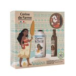 Coffret enfant eau parfum�e shampooing 2 en 1 et serviette microfibre vaiana multicolore