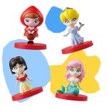 Coffret de 4 figurines audios faba pour conteuse et boite � histoires - les h�ro�nes de f�es multicolore ...