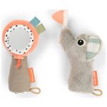 Coffret hochet d'�veil et miroir celebration multicolore multicolore