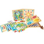 Coffret de jeux de soci�t� 150 r�gles beige