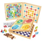 Coffret jeux de société 50 règles beige Coffret jeux de société 50 règles beige
