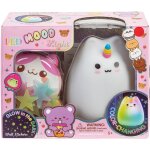 Coffret lampe led animal, veilleuse licorne kawaii avec stickers muraux blanc