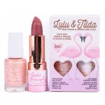 Coffret maquillage enfant vernis � l'eau & rouge � l�vres rose