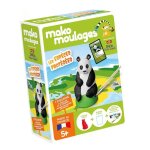 Coffret moulage panda gant blanc