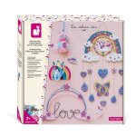 Coffret multi - activit�s arc - en - ciel rose