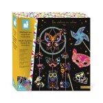 Coffret multi - activit�s scratch art noir