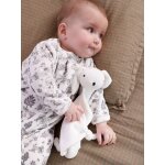 Coffret naissance pyjama bébé et doudou en velours écru Coffret naissance pyjama bébé et doudou en velours écru