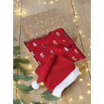 Coffret de nol sweat + bonnet bb rouge