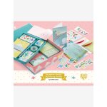 Coffret papeterie charlotte bleu