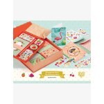 Coffret papeterie marie orange