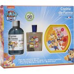 Coffret pat patrouille enfant avec eau de toilette, gel douche 3 en 1 et bo�te � go�ter multicolore