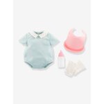 Coffret poupons layette multicolore