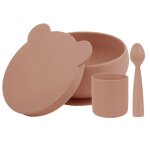 Coffret mes premiers repas bol cuillre gobelet caramel