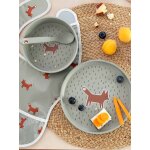 Coffret repas 4 pi�ces l�ssig little forest, renard