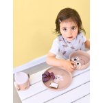 Coffret repas 4 pi�ces l�ssig rose poudr�