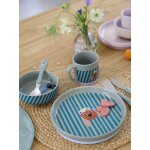 Coffret repas porcelaine enfant vert