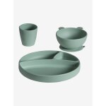 Coffret repas en silicone lot vert Coffret repas en silicone lot vert