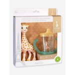Coffret tasse anti fuite + hochet sophie la girafe - vulli multicolore