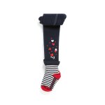 Collants b�b� fille marine