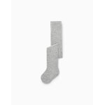 Collant en coton extensible gris clair