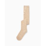 Collant extensible beige clair