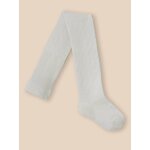 Collant fantaisie ecru