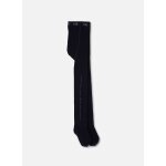 Collants fille avec strass noir