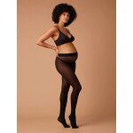 Collant de grossesse chaud envie de fraise noir