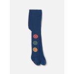 Collant imprim� smileys bleu