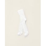 Collants de taille haute blanc