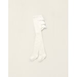 Collant avec volants blanc