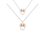 Collier disney minnie mouse double couche multicolor