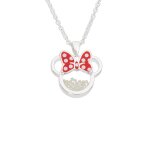 Collier minnie mouse birthstone beige