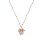 Collier minnie mouse birthstone rose