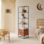 Colonne enfant en bois d'acacia et m�tal 175 agra naturel