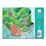 Coloriages 3d le multicolore