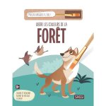 Coloriage  l'eau pinceau magique marron