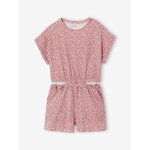 Combi short fille jersey �cru