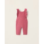 Combi - short en maille avec volants rose fonc