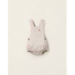 Combi - short en sergé beige clair Combi - short en sergé beige clair