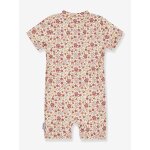 Combinaison bain � couche fleurs b�b� fille sterntaler corail