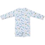 Combinaison de bain manches longues multicolore