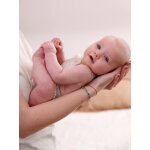 Combinaison b�b� naissance forme barboteuse �cru