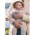Combinaison � capuche b�b� mixte beige chine