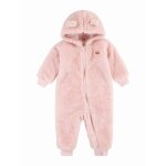 Combinaison fille � zip rose clair