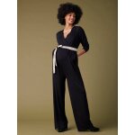 Combinaison large de grossesse et allaitement ceinture rversible noir